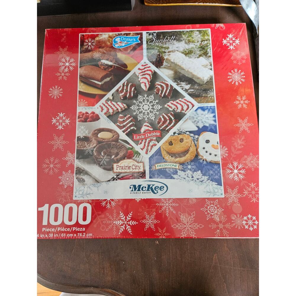 MCKEE LITTLE DEBBIE PUZZLE 1000 PCS NIB